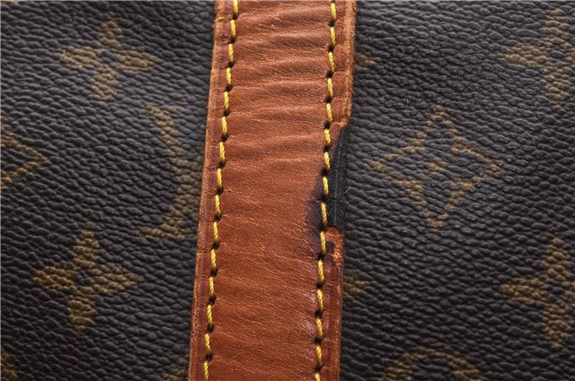 Authentic Louis Vuitton Monogram Keepall 55 Boston Bag M41424 LV 3544D