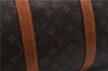 Authentic Louis Vuitton Monogram Keepall 55 Boston Bag M41424 LV 3544D