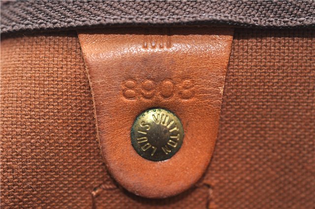 Authentic Louis Vuitton Monogram Keepall 55 Boston Bag M41424 LV 3544D