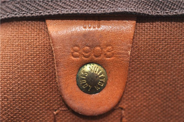 Authentic Louis Vuitton Monogram Keepall 55 Boston Bag M41424 LV 3544D