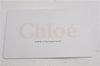 Authentic Chloe Paraty Large 2Way Shoulder Tote Bag Leather Beige 3548F