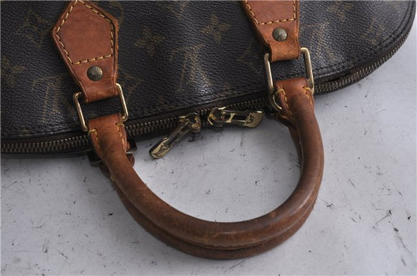 Authentic LOUIS VUITTON Monogram Alma Hand Bag Purse M51130 LV Junk 3549C