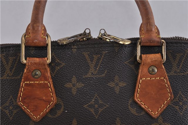 Authentic LOUIS VUITTON Monogram Alma Hand Bag Purse M51130 LV Junk 3549C