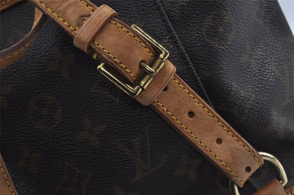 Authentic Louis Vuitton Monogram Montsouris MM Backpack M51136 LV 3549I