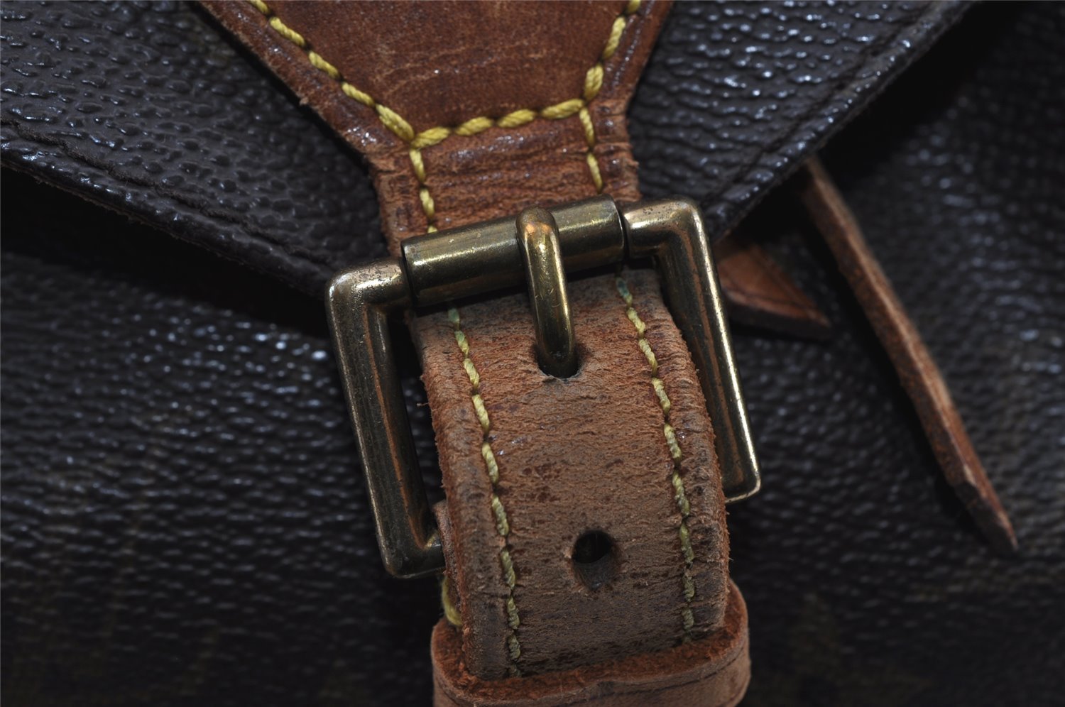 Authentic Louis Vuitton Monogram Montsouris MM Backpack M51136 LV 3549I