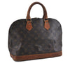 Authentic LOUIS VUITTON Monogram Alma Hand Bag Purse M51130 LV Junk 3549C