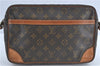 Auth Louis Vuitton Monogram Trocadero 30 Shoulder Cross Body Bag M51272 LV 3551C