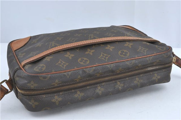 Auth Louis Vuitton Monogram Trocadero 30 Shoulder Cross Body Bag M51272 LV 3551C