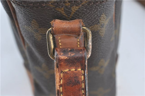 Auth Louis Vuitton Monogram Trocadero 30 Shoulder Cross Body Bag M51272 LV 3551C