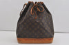 Authentic Louis Vuitton Monogram Noe Shoulder Drawstring Bag M42224 LV 3552I