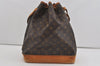 Authentic Louis Vuitton Monogram Noe Shoulder Drawstring Bag M42224 LV 3552I