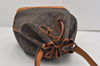 Authentic Louis Vuitton Monogram Noe Shoulder Drawstring Bag M42224 LV 3552I