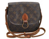 Authentic Louis Vuitton Monogram Saint Cloud MM M51243 Shoulder Cross Bag 3554I