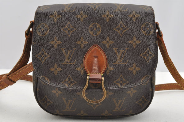 Authentic Louis Vuitton Monogram Saint Cloud MM M51243 Shoulder Cross Bag 3554I