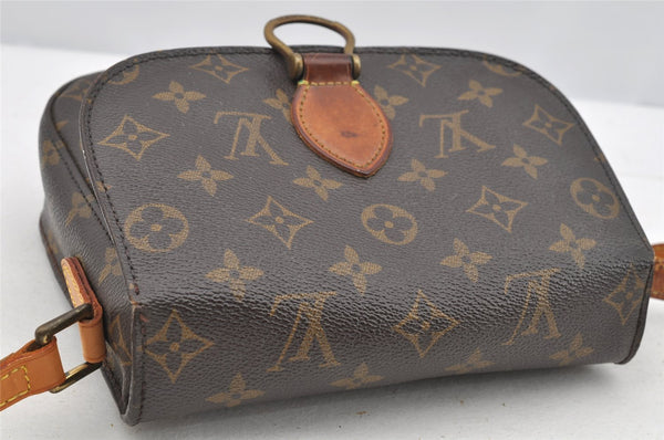 Authentic Louis Vuitton Monogram Saint Cloud MM M51243 Shoulder Cross Bag 3554I