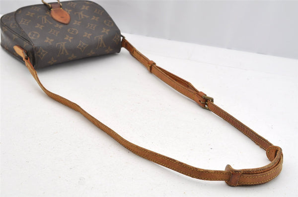 Authentic Louis Vuitton Monogram Saint Cloud MM M51243 Shoulder Cross Bag 3554I