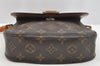Authentic Louis Vuitton Monogram Saint Cloud MM M51243 Shoulder Cross Bag 3554I