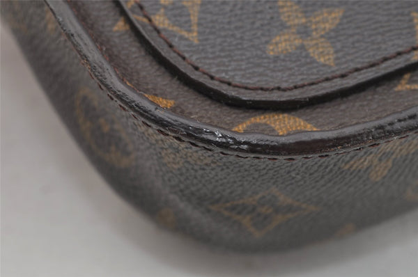 Authentic Louis Vuitton Monogram Saint Cloud MM M51243 Shoulder Cross Bag 3554I