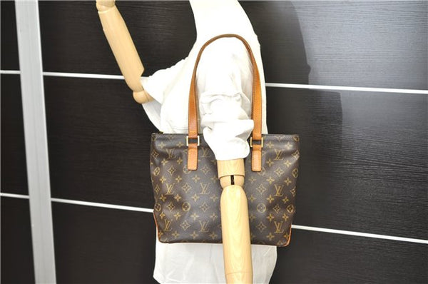 Authentic Louis Vuitton Monogram Cabas Piano Tote Bag M51148 LV 3555D