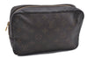 Auth Louis Vuitton Monogram Trousse Toilette 23 Clutch Hand Bag M47524 LV 3556D
