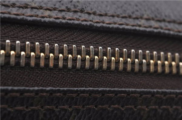 Auth Louis Vuitton Monogram Trousse Toilette 23 Clutch Hand Bag M47524 LV 3556D