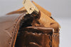 Auth Louis Vuitton Vernis Thompson Street Shoulder Bag Brown M91124 LV 3557I