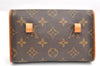 Auth Louis Vuitton Monogram Pochette Florentine Pouch Waist Bag M51855 LV 3558F