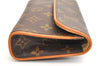 Auth Louis Vuitton Monogram Pochette Florentine Pouch Waist Bag M51855 LV 3558F