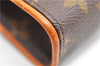 Auth Louis Vuitton Monogram Pochette Florentine Pouch Waist Bag M51855 LV 3558F