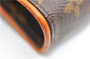 Auth Louis Vuitton Monogram Pochette Florentine Pouch Waist Bag M51855 LV 3558F