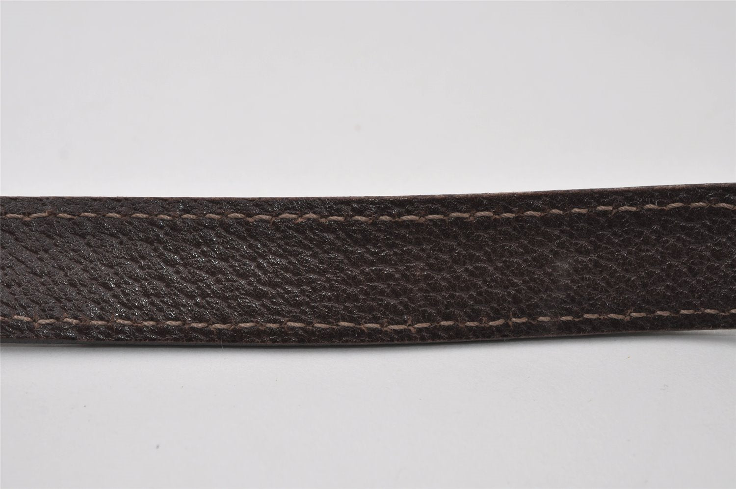 Authentic GUCCI Abbey Shoulder Cross Bag GG Canvas Leather 131326 Brown 3559I