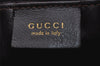 Authentic GUCCI Vintage Bamboo 2Way Shoulder Tote Bag Leather Brown 3561I
