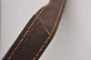 Authentic GUCCI Web Sherry Line Shoulder Cross Bag GG PVC Leather Brown 3563I