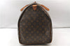 Authentic Louis Vuitton Monogram Keepall 55 Travel Boston Bag M41424 LV 3564E