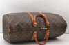 Authentic Louis Vuitton Monogram Keepall 55 Travel Boston Bag M41424 LV 3564E