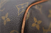 Authentic Louis Vuitton Monogram Keepall 55 Travel Boston Bag M41424 LV 3564E