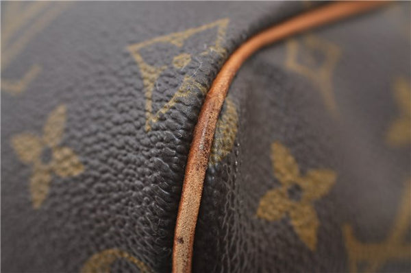 Authentic Louis Vuitton Monogram Keepall 55 Travel Boston Bag M41424 LV 3564E