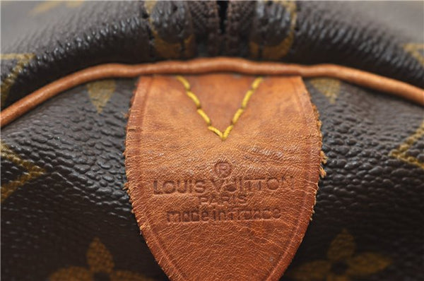Authentic Louis Vuitton Monogram Keepall 55 Travel Boston Bag M41424 LV 3564E