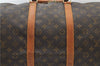 Authentic Louis Vuitton Monogram Keepall 55 Travel Boston Bag M41424 LV 3564E
