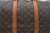 Authentic Louis Vuitton Monogram Keepall 55 Travel Boston Bag M41424 LV 3564E