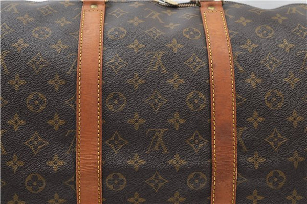 Authentic Louis Vuitton Monogram Keepall 55 Travel Boston Bag M41424 LV 3564E