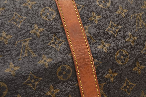 Authentic Louis Vuitton Monogram Keepall 55 Travel Boston Bag M41424 LV 3564E