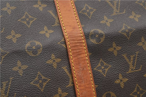 Authentic Louis Vuitton Monogram Keepall 55 Travel Boston Bag M41424 LV 3564E