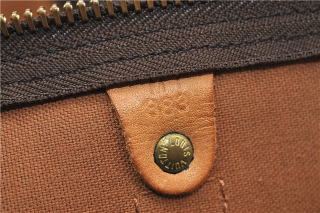 Authentic Louis Vuitton Monogram Keepall 55 Travel Boston Bag M41424 LV 3564E