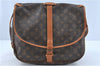 Auth Louis Vuitton Monogram Saumur 35 Shoulder Cross Body Bag M42254 LV 3565B