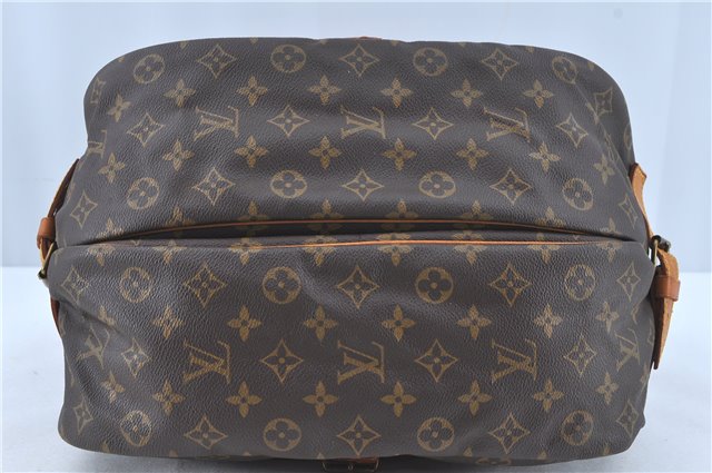 Auth Louis Vuitton Monogram Saumur 35 Shoulder Cross Body Bag M42254 LV 3565B