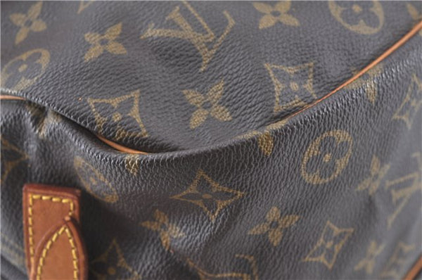 Auth Louis Vuitton Monogram Saumur 35 Shoulder Cross Body Bag M42254 LV 3565B