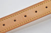 Authentic Louis Vuitton Leather Shoulder Strap Beige 39-46.1" LV 3566I