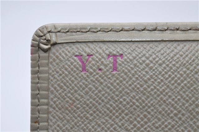 Authentic Louis Vuitton Epi Portefeuille Sarah Long Wallet White M6516J LV 3568D