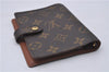 Authentic Louis Vuitton Monogram Agenda PM Day Planner Cover R20005 LV 3569D